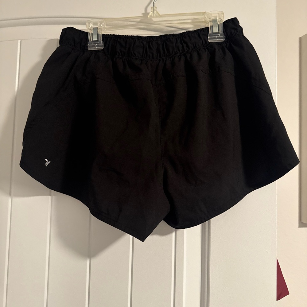 Women's Black Athletic Shorts